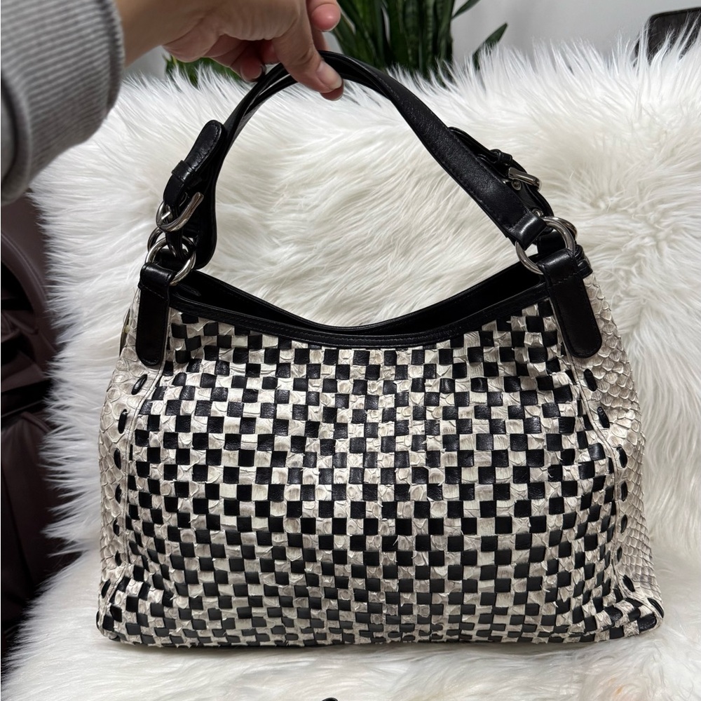 🔥SALE 🔥 Authentic Python Leather 2 Way Bag Brand New